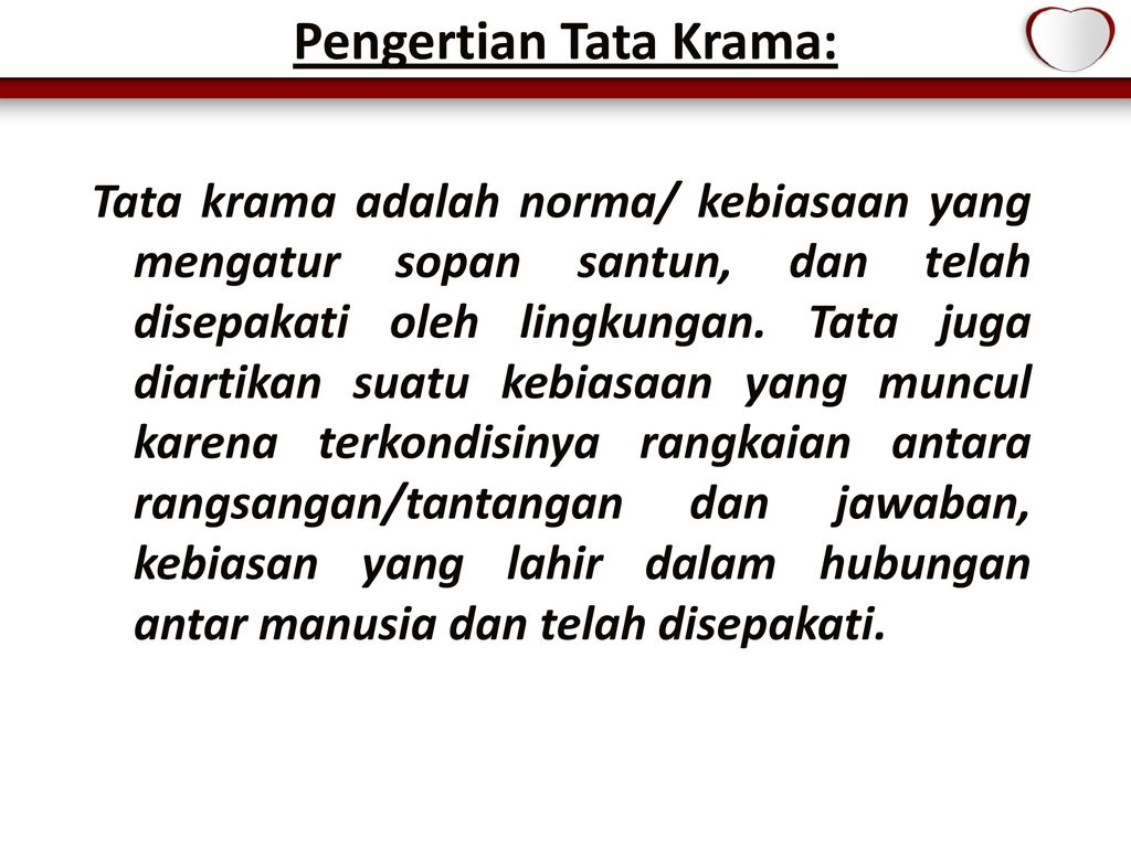 Materi Tata Krama Siswa Ppt - Rumus Soal