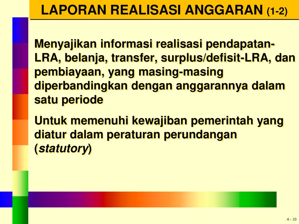 11++ Persamaan Dan Perbedaan Informasi Laporan Realisasi Anggaran Dan ...