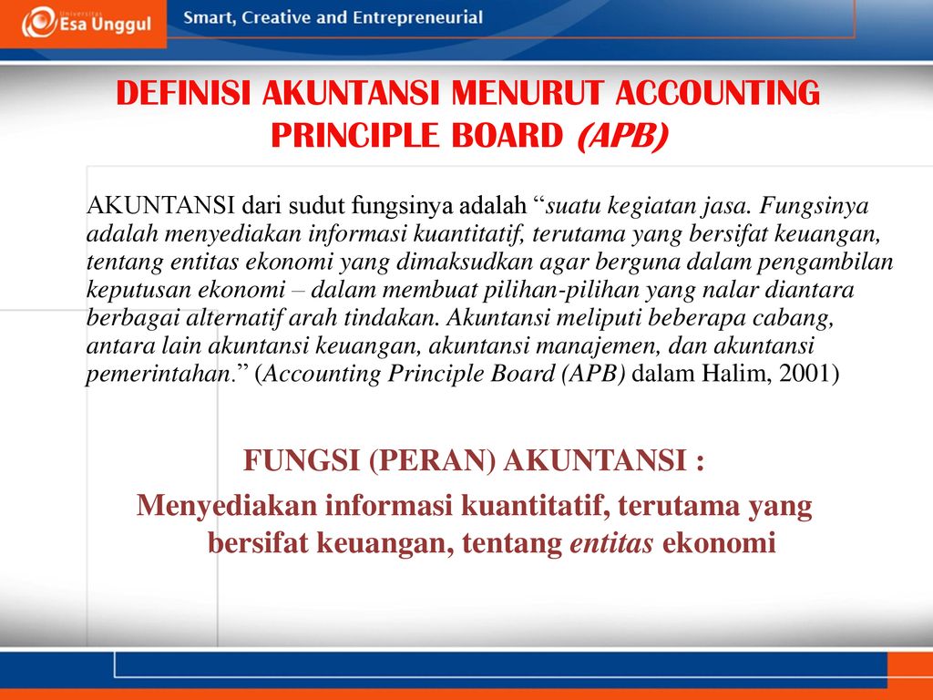 Pengertian Akuntansi Menurut Accounting Principle Board – Sinau