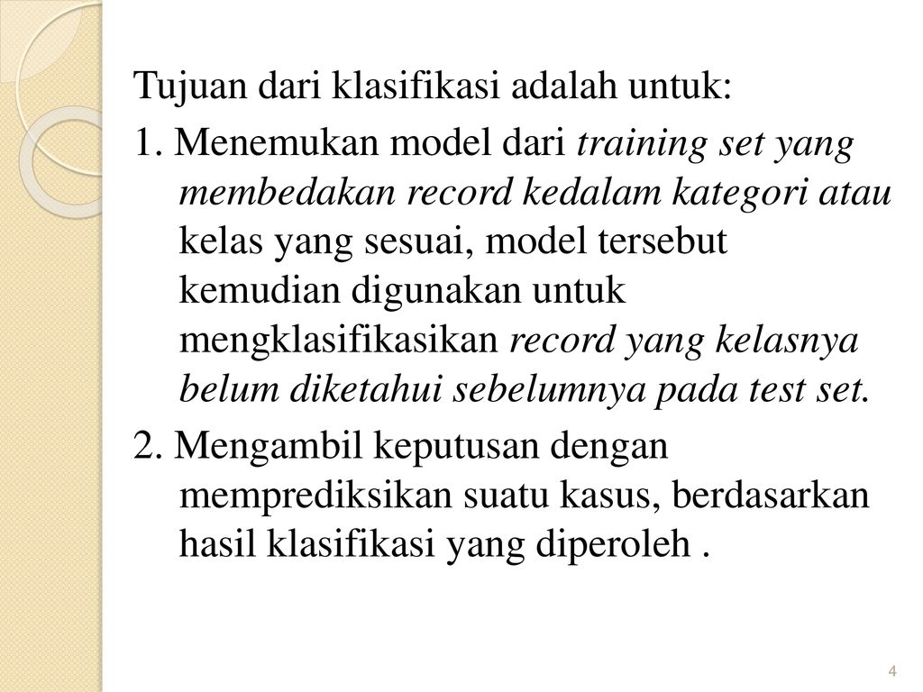 KLASIFIKASI. - Ppt Download