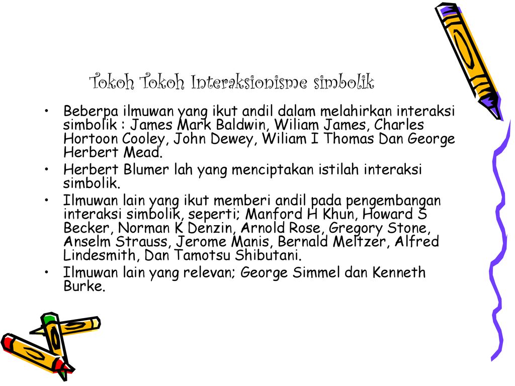 Symbolic Interaction Theory Teori Interaksi Simbolik Ppt Download