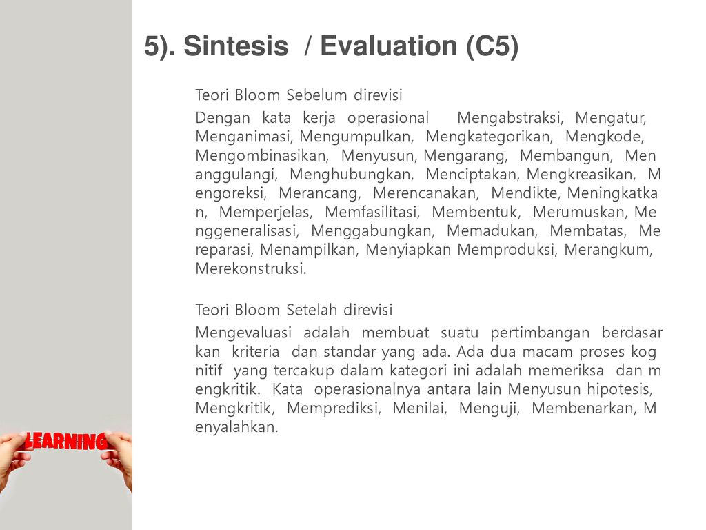 5). Sintesis / Evaluation (C5)