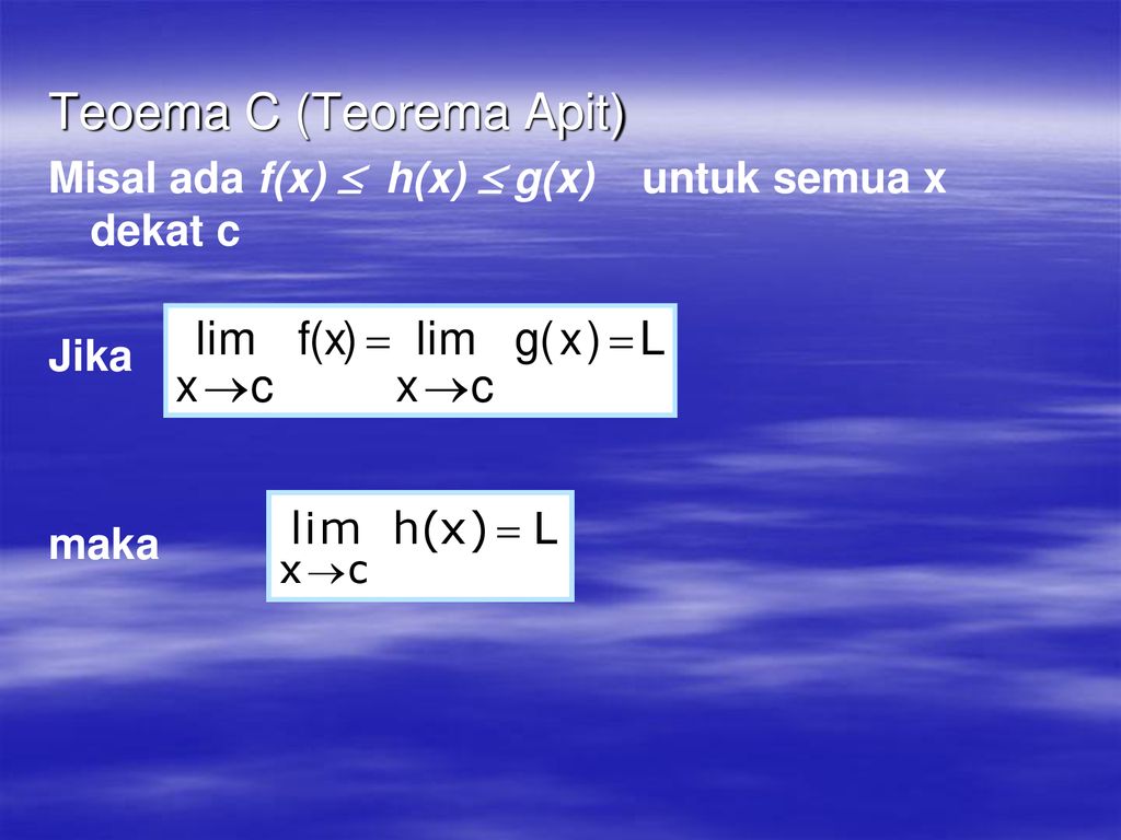 Limit Fungsi Dan Kekontinuan Ppt Download