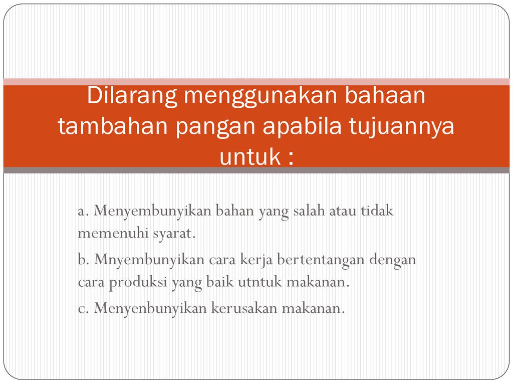 TUGAS ANALISA BAHAN MAKANAN - Ppt Download