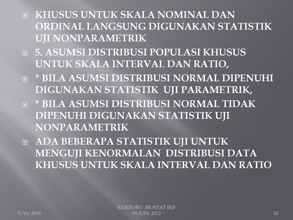 Statistika Inferensial Ppt Download