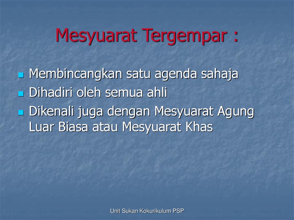 PENGENDALIAN MESYUARAT - ppt download