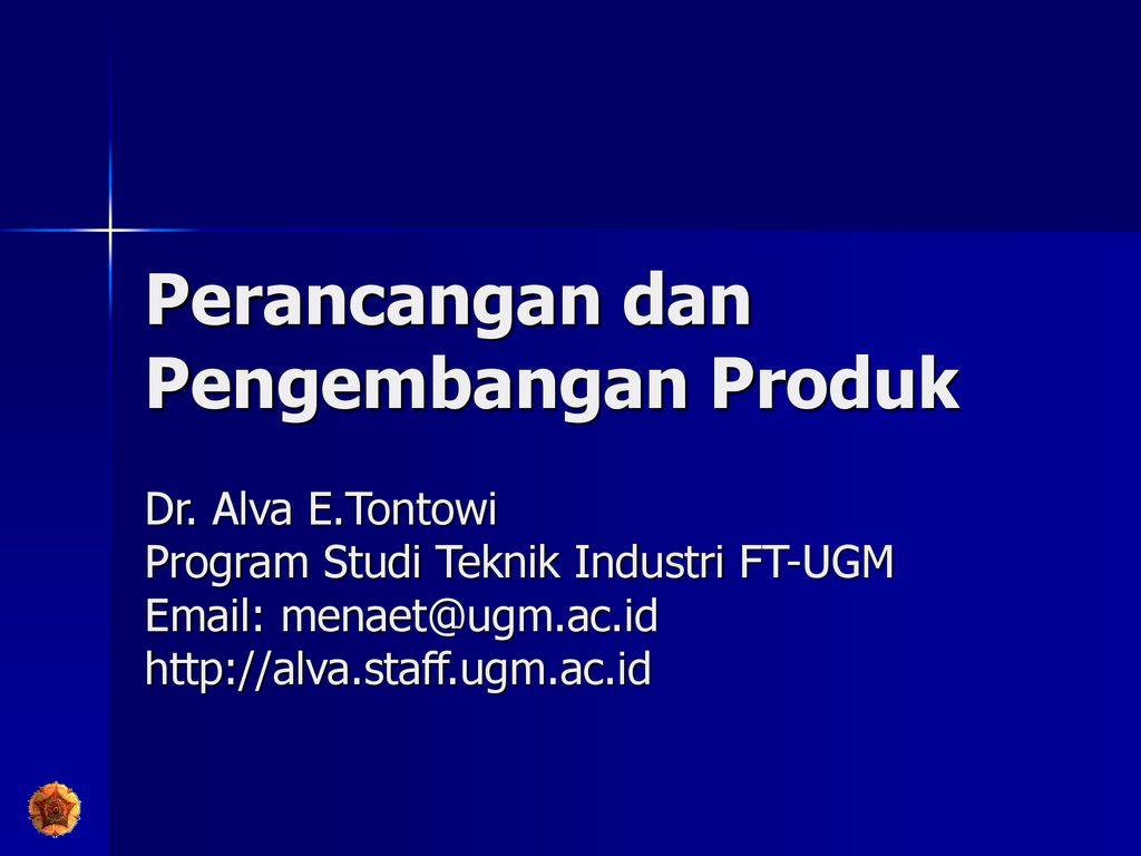 Perancangan Dan Pengembangan Produk - Ppt Download