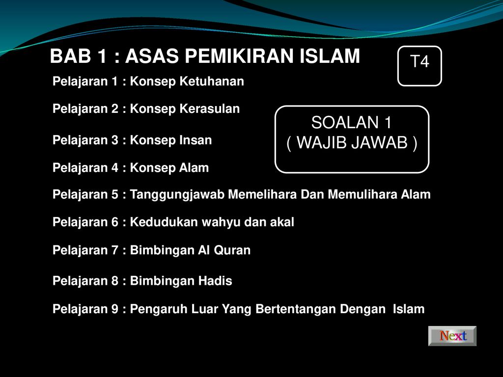 P STRATEGI CEMERLANG ;;;; TASAWWUR ISLAM Ppt Download