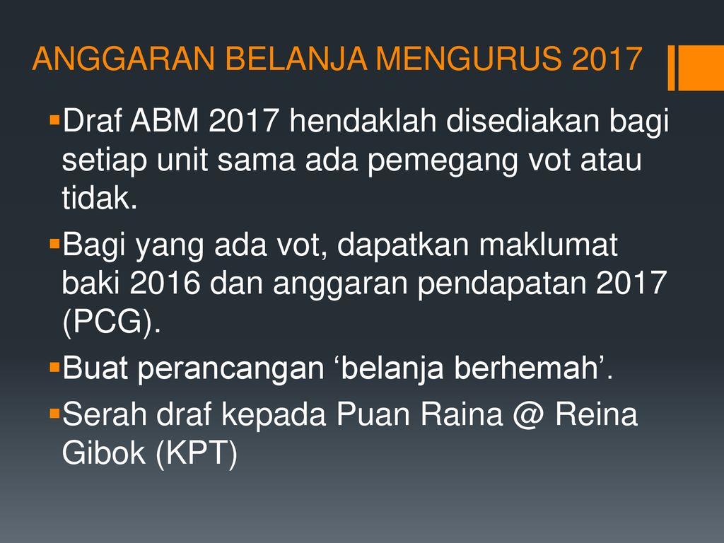 Pembentangan: 1. Senarai Semak Budaya Tutup Sekolah 2 - ppt download