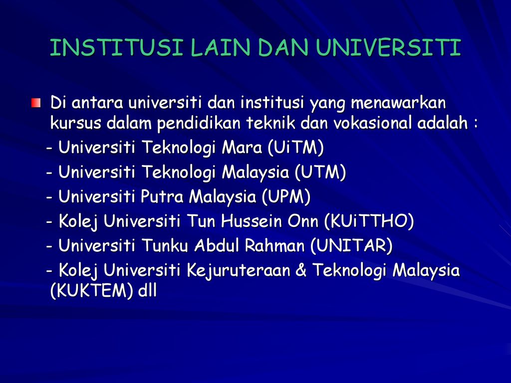 BAB 4 FALSAFAH PENDIDIKAN TEKNIK DAN VOKASIONAL (PTV) - ppt download