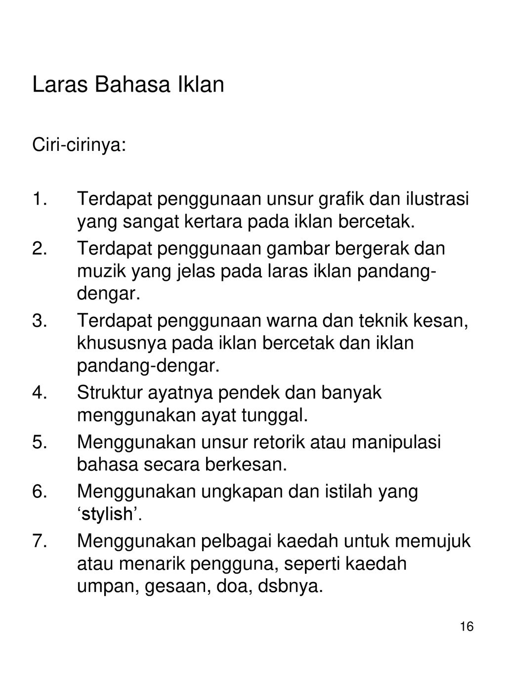 Jenis Jenis Laras Bahasa Ppt Download