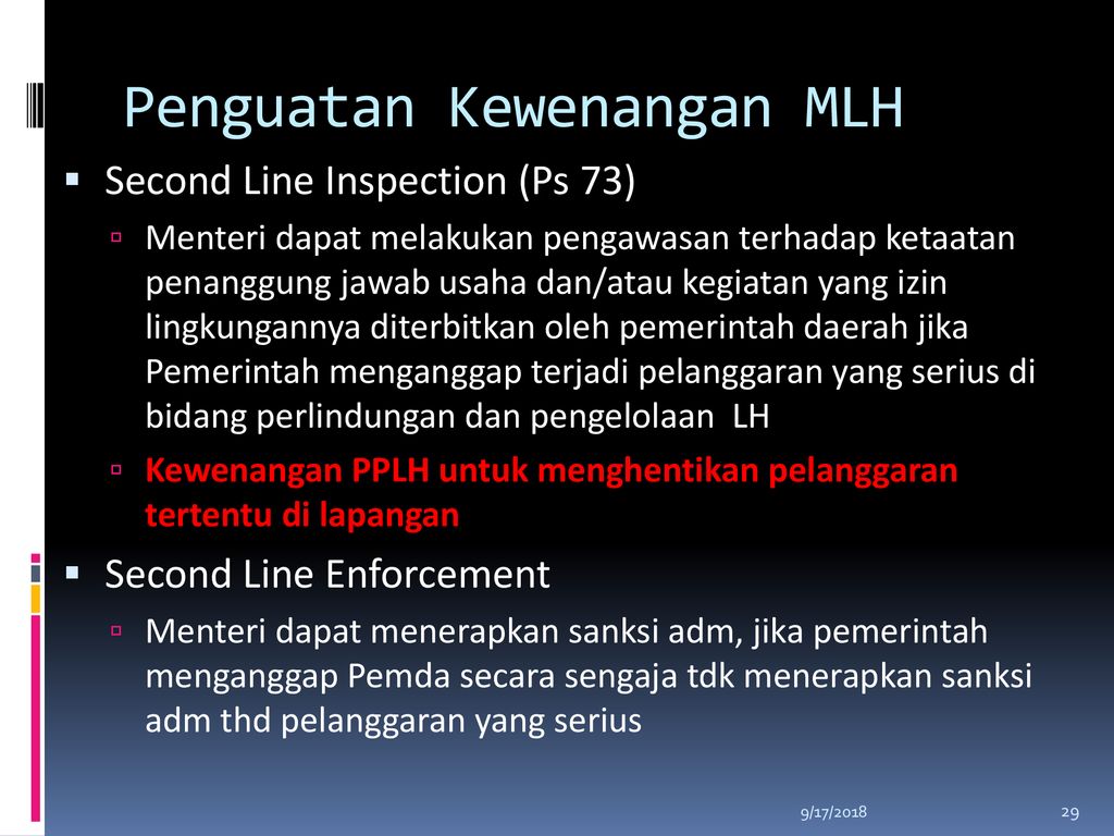 Kuliah 6 Review Materi (kul 1 Sd 6) Hukum Lingkungan - Ppt Download