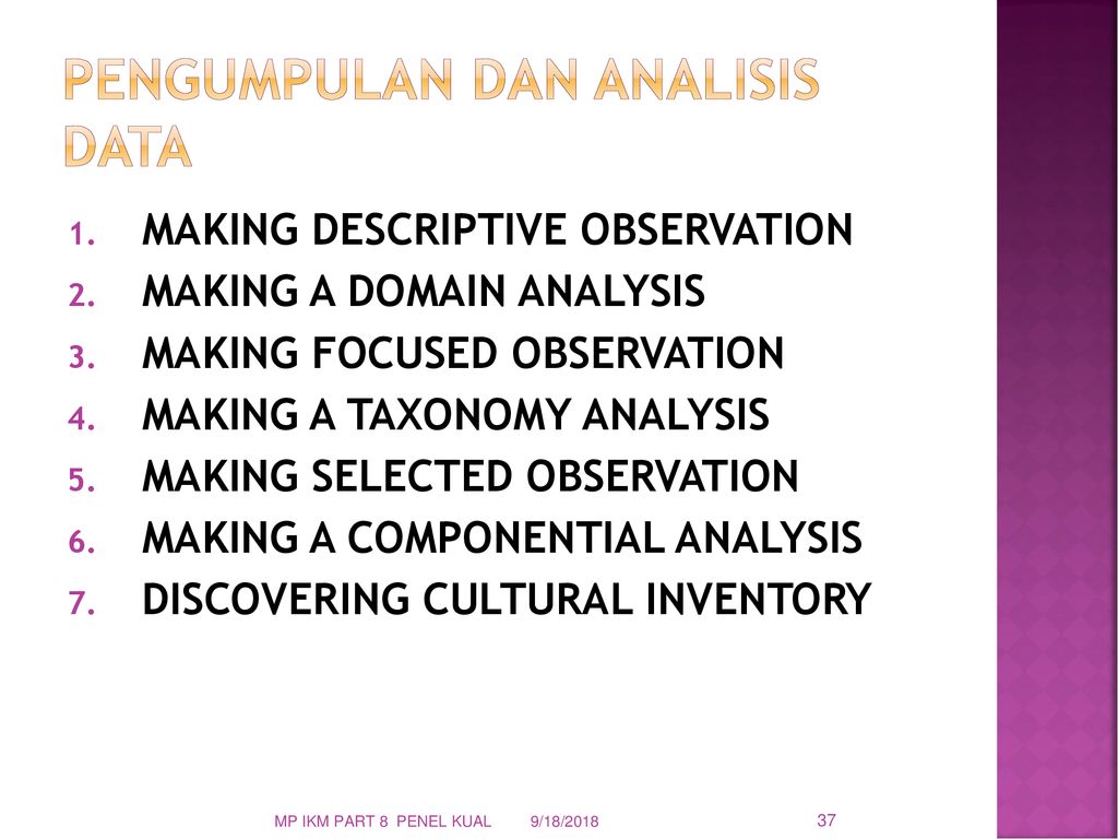 Componential analysis