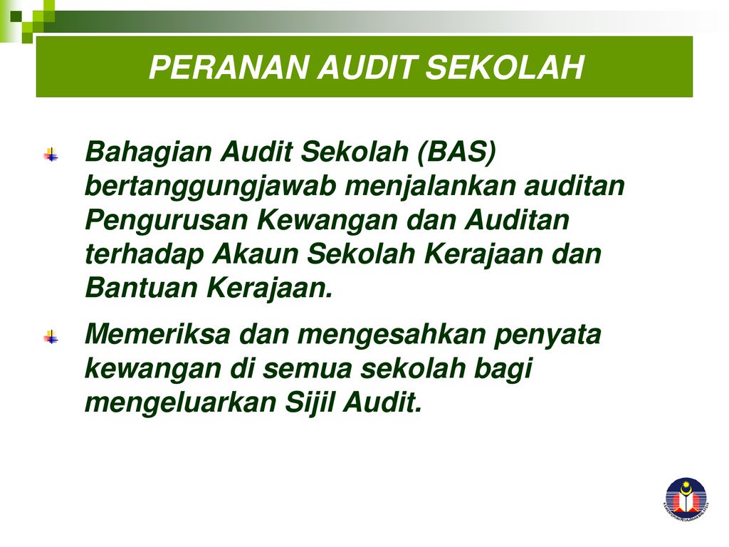 Pendekatan Audit Dalam Pengurusan Asrama Ppt Download
