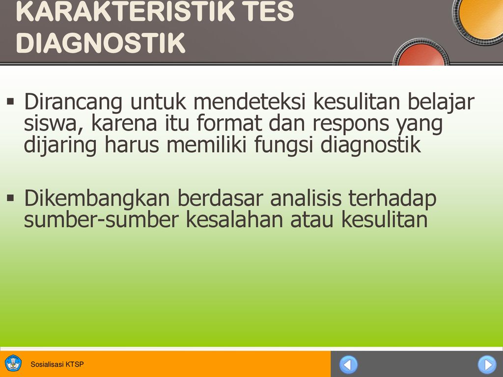 SMP TES DIAGNOSTIK DEPARTEMEN PENDIDIKAN NASIONAL. - Ppt Download