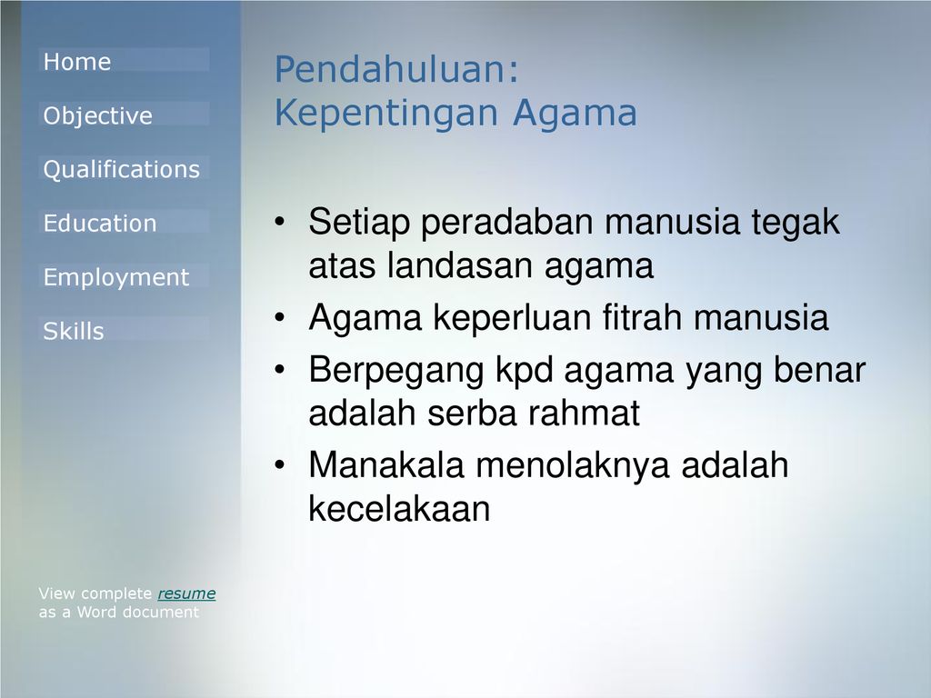 Gejala Murtad: Pengertian, Implikasi dan Langkah Pencegahan - ppt 