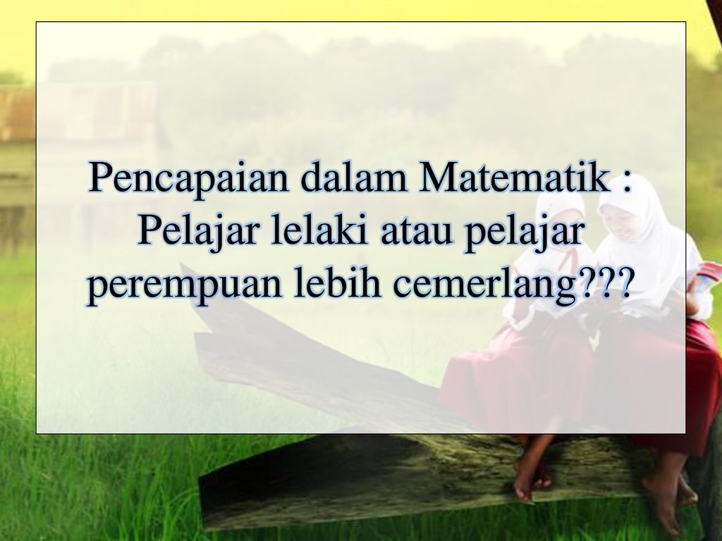 Jurang Pencapaian Matematik Murid Ppt Download