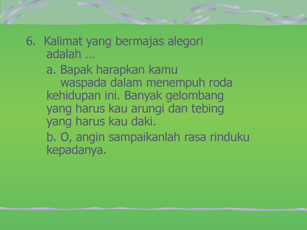 Majas Alegori Adalah – Studyhelp