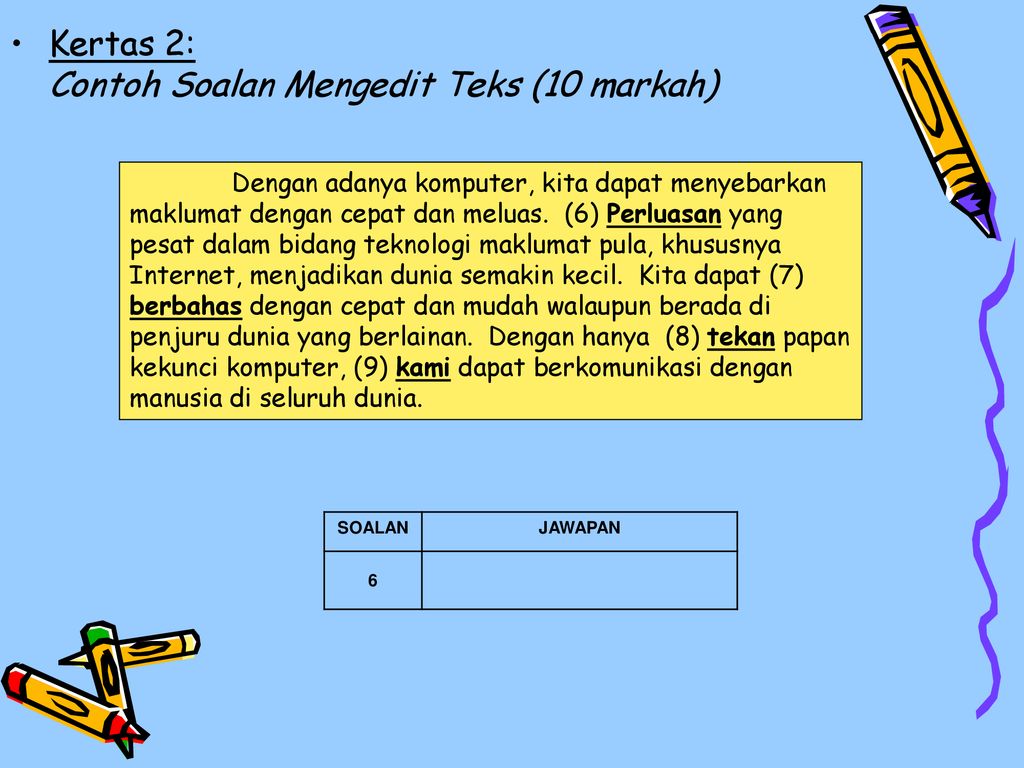 Bagai Pahat Dengan Penukul Contoh Ayat / Kartun Comel Teka Peribahasa ...