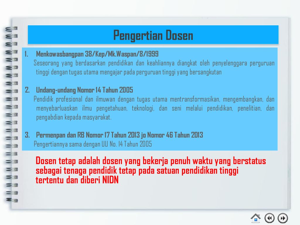 Jabatan Karir Dosen Sesuai Dengan Permenpan Dan RB No. 17 Tahun Ppt ...