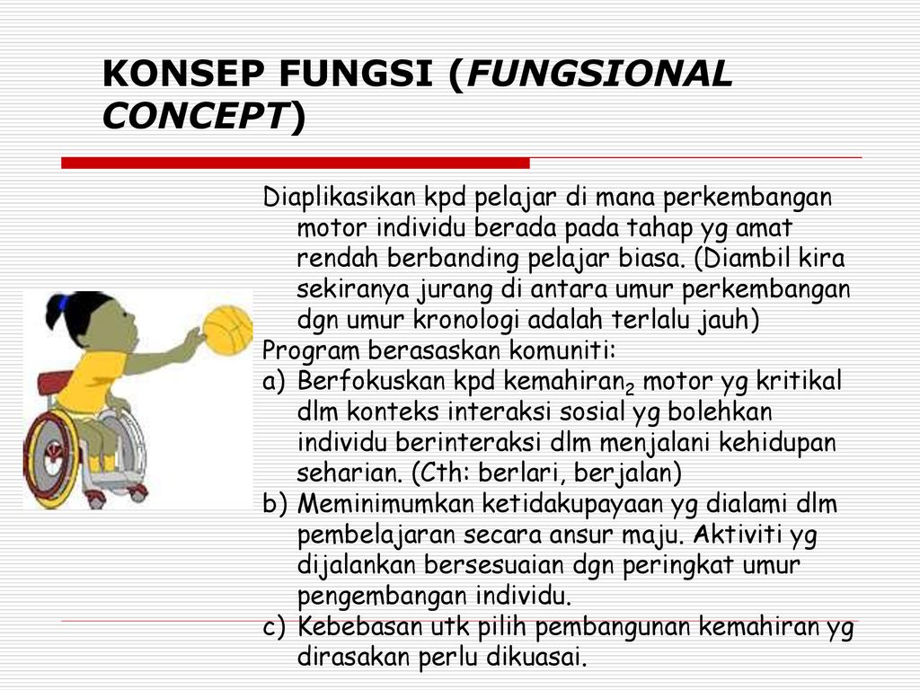KONSEP FUNGSI (FUNGSIONAL CONCEPT)