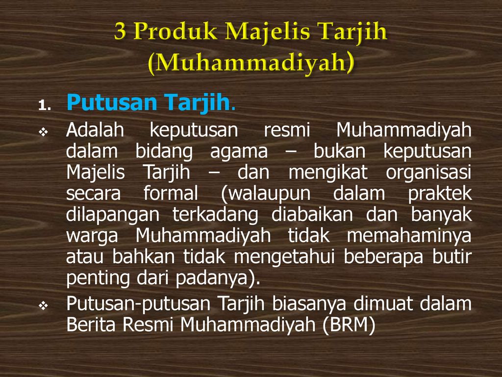 IBADAH DALAM PERSPEKTIF MUHAMMADIYAH - Ppt Download