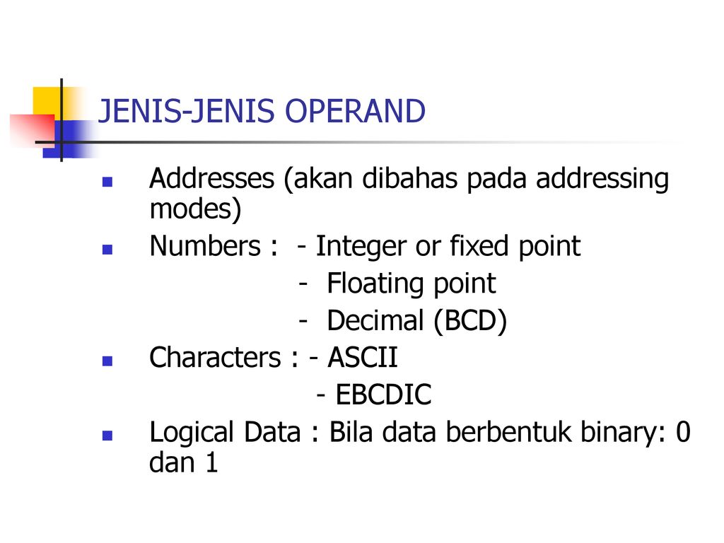 ARSITEKTUR SET INSTRUKSI - Ppt Download