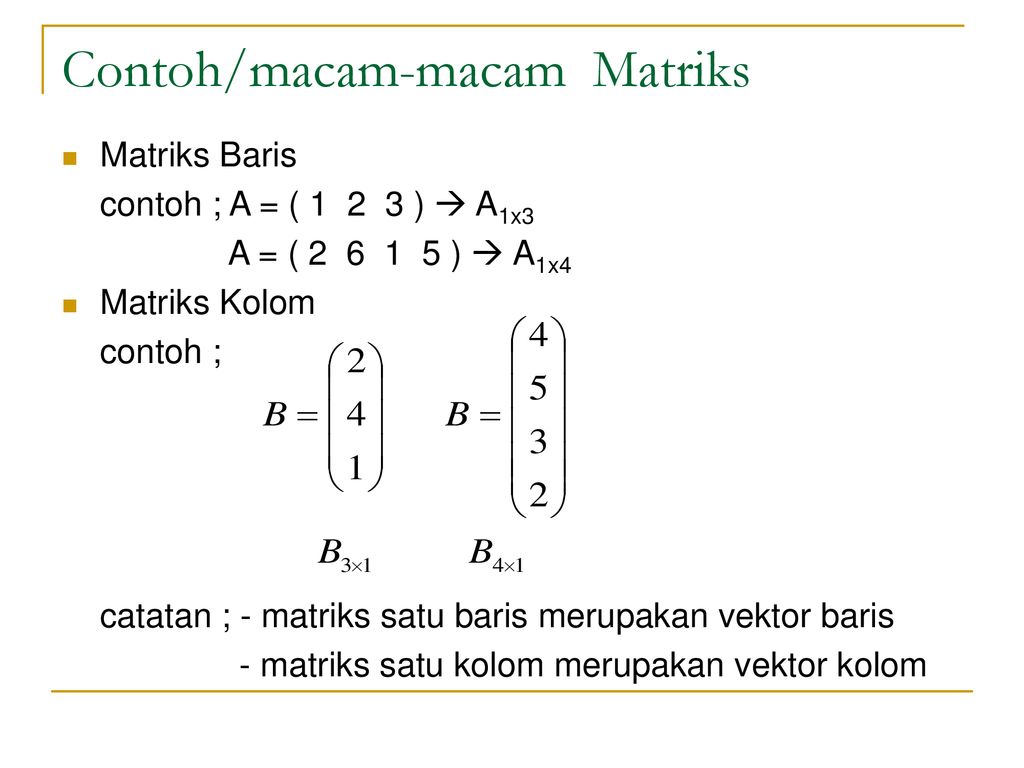 Matriks Matrix (mathematics)