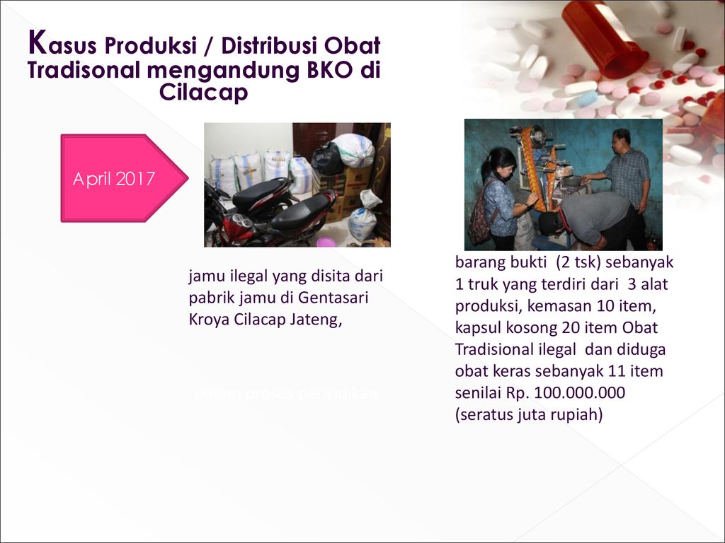 Langkah Langkah Pengawasan Balai Pom Dalam Pemberantasan Obat Ilegal Ppt Download 