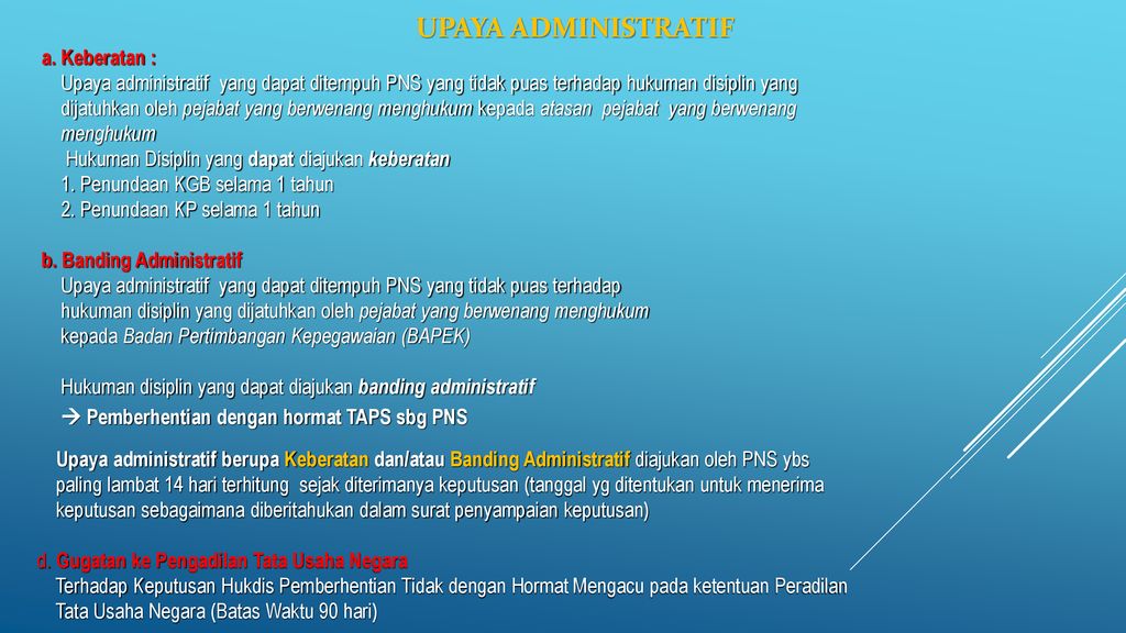 KEBIJAKAN UMUM PEMBINAAN DISIPLIN PEGAWAI NEGERI SIPIL DI LINGKUNGAN ...