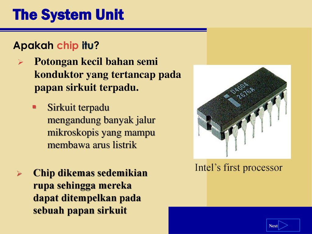 Юнита систем. System Unit.