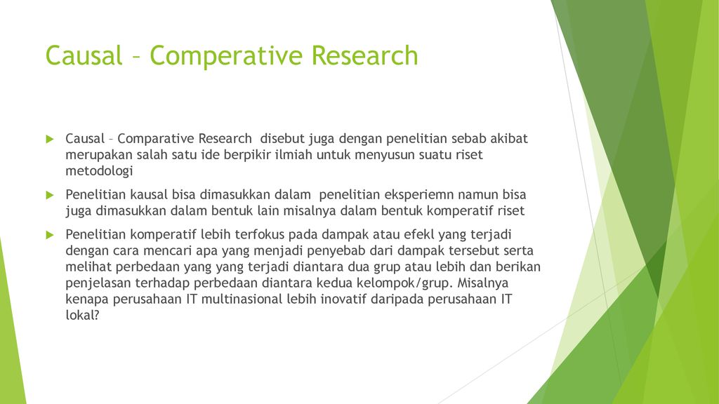 apa itu causal research