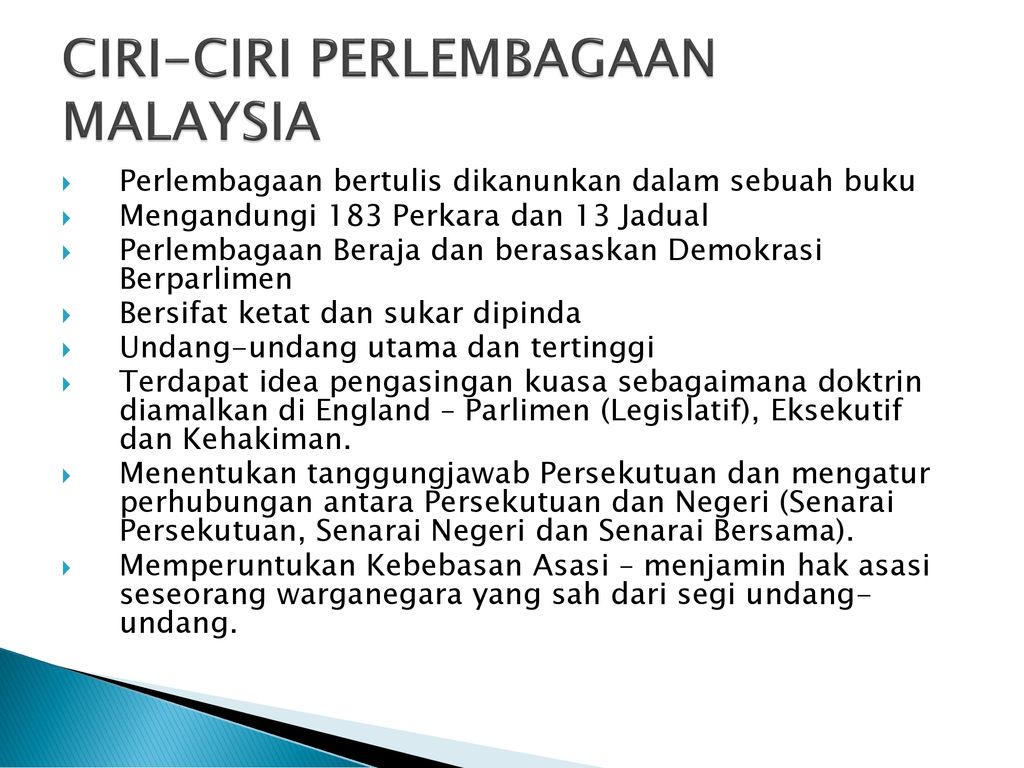 Malaysia maksud perlembagaan