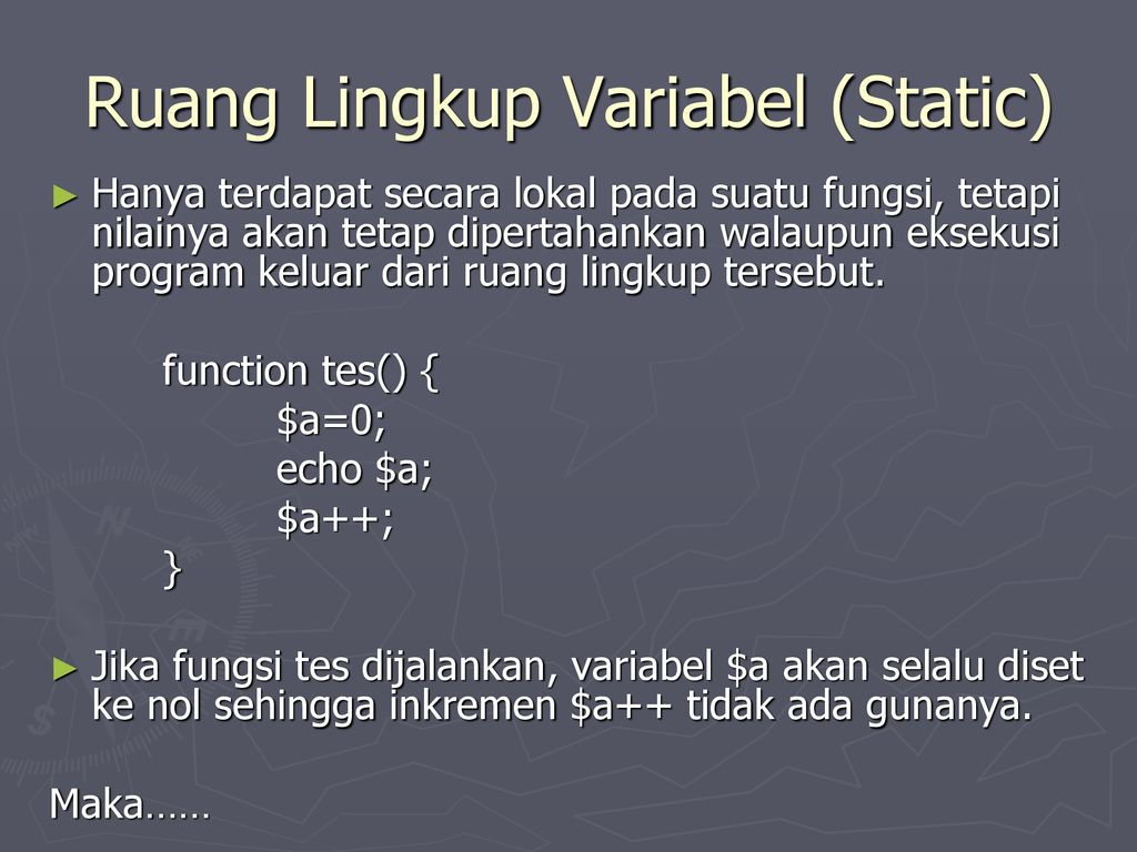 DATA Dan VARIABEL. - Ppt Download