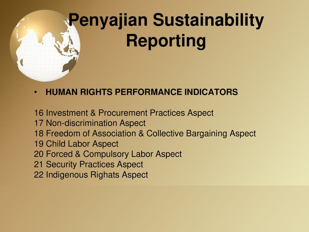 Performing rights. Sustainable reporting benefits.