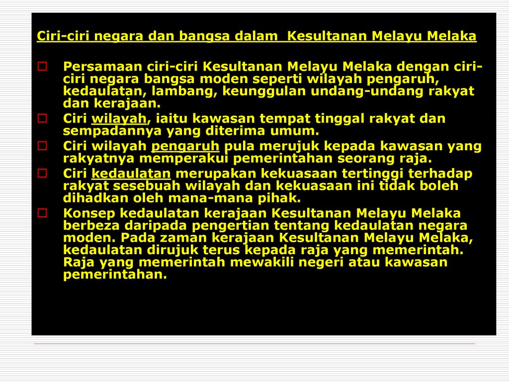 Warisan Kesultanan Melayu Ppt Download