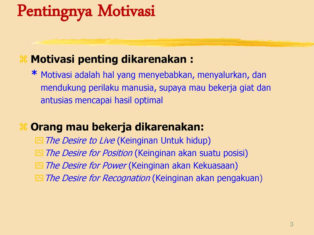 Motivasi Dan Kepuasan Kerja - Ppt Download