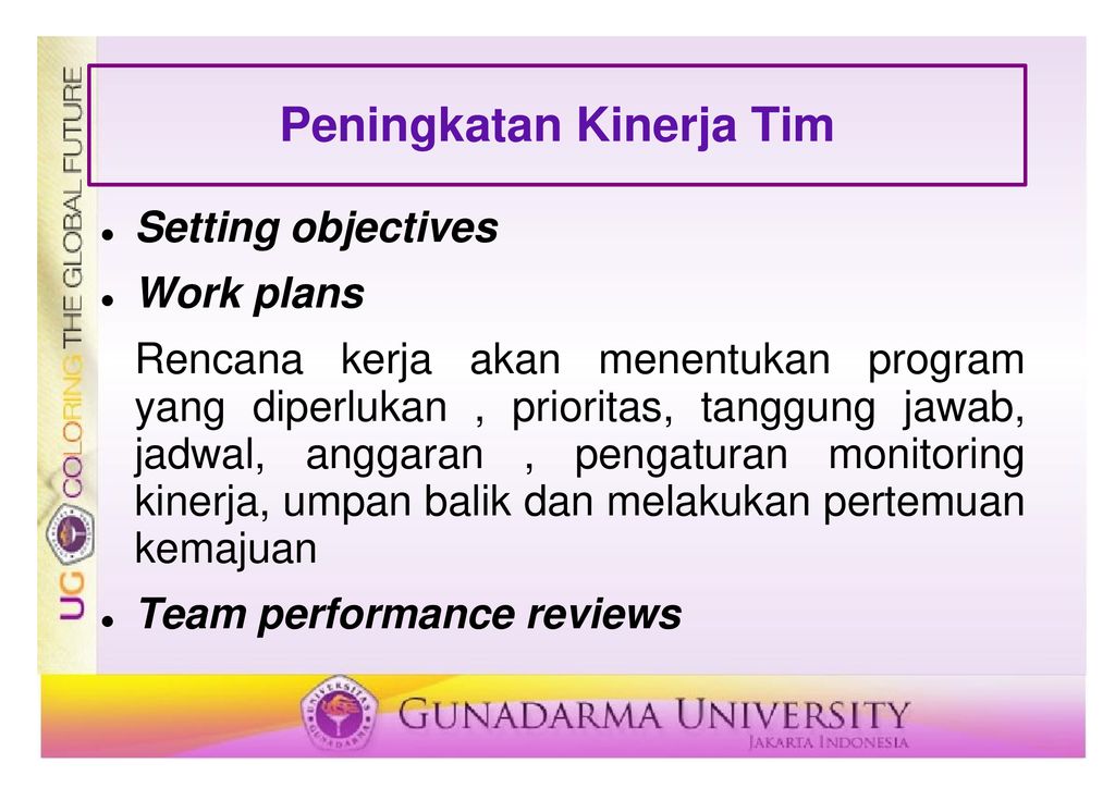 PENINGKATAN KINERJA Nama Mata Kuliah, Jurusan,sks. - Ppt Download