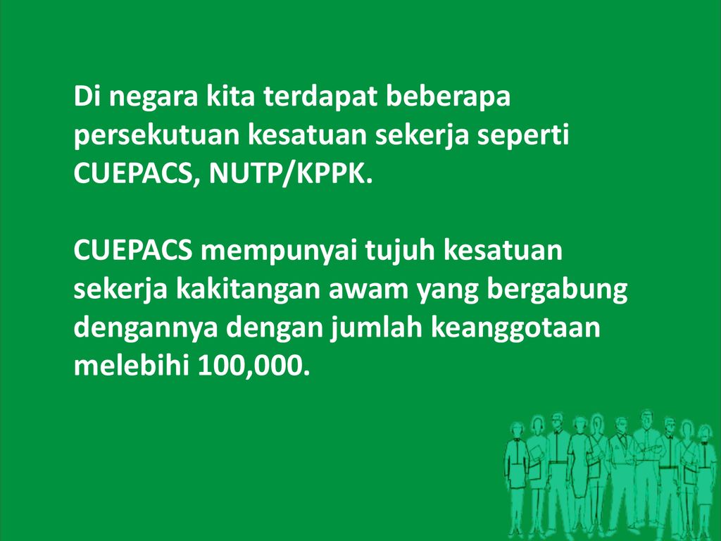 Kesatuan Sekerja Trade Unions Ppt Download