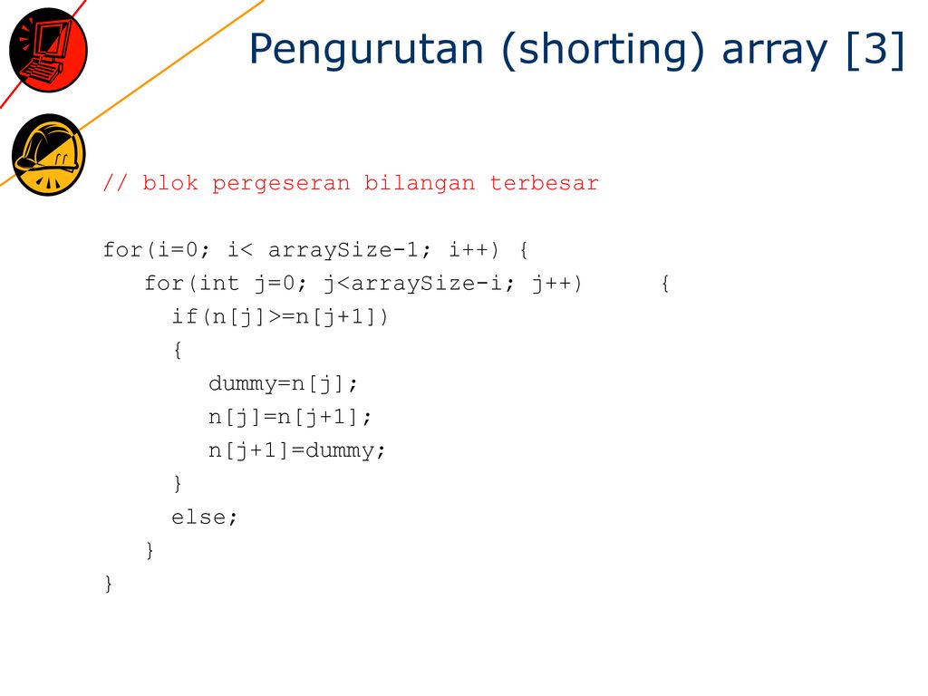 Short array