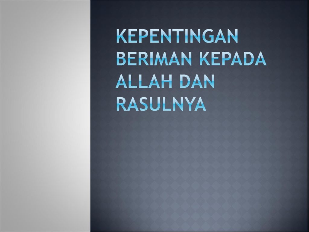 Akidah 1 3 Ppt Download