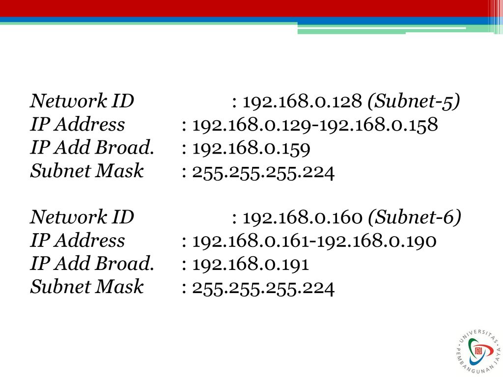 Subnet network