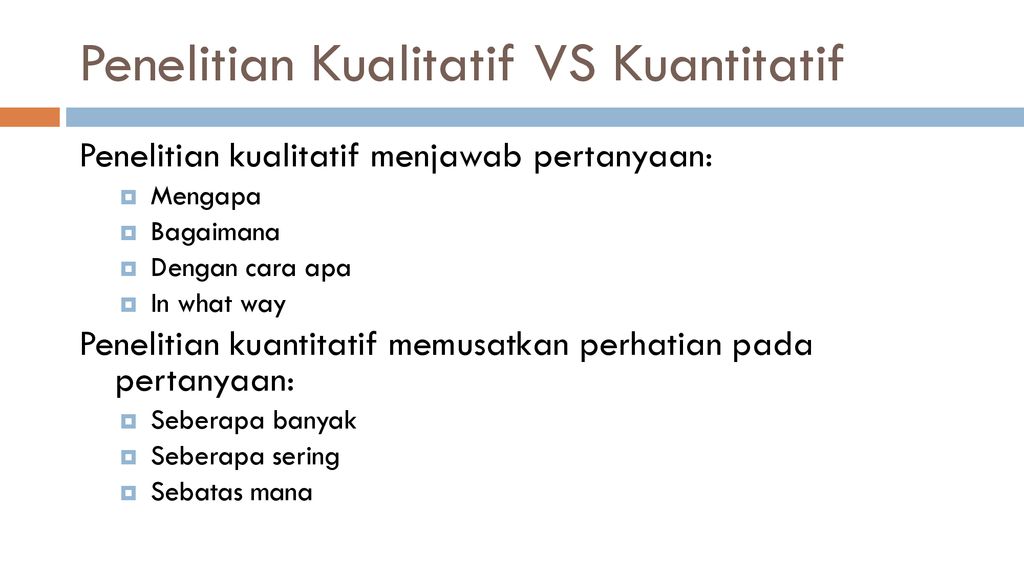 Penelitian Kualitatif Ppt Download