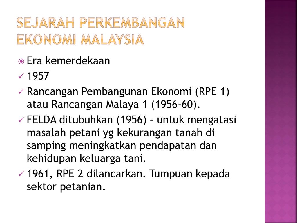 Nota Kuliah Eppe2053 Eeex3023 Ekonomi Malaysia Ppt Download