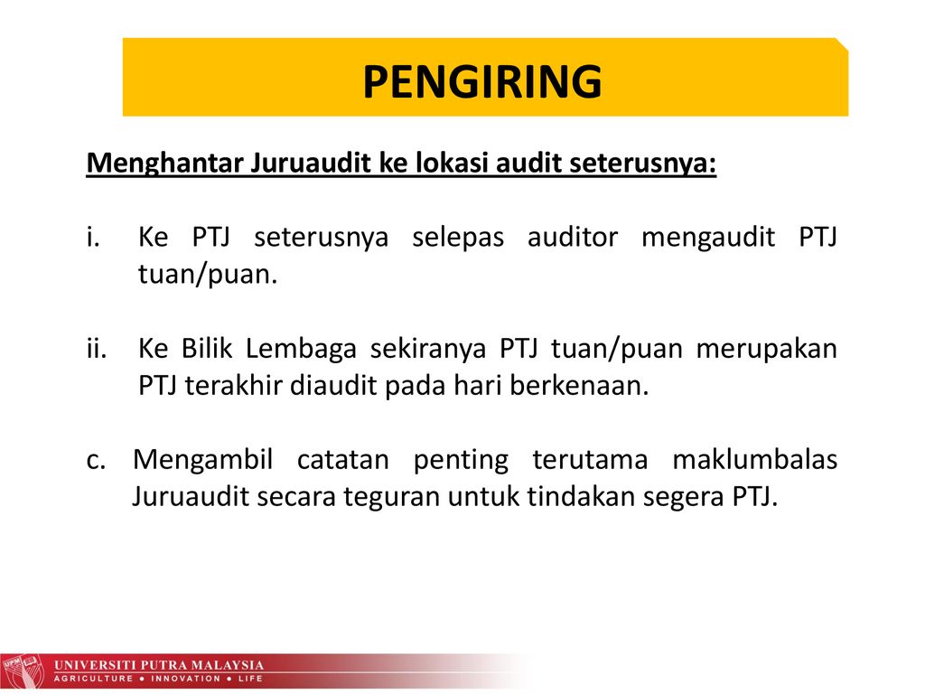 AUDIT PENSIJILAN SEMULA SISTEM PENGURUSAN KUALITI - Ppt Download