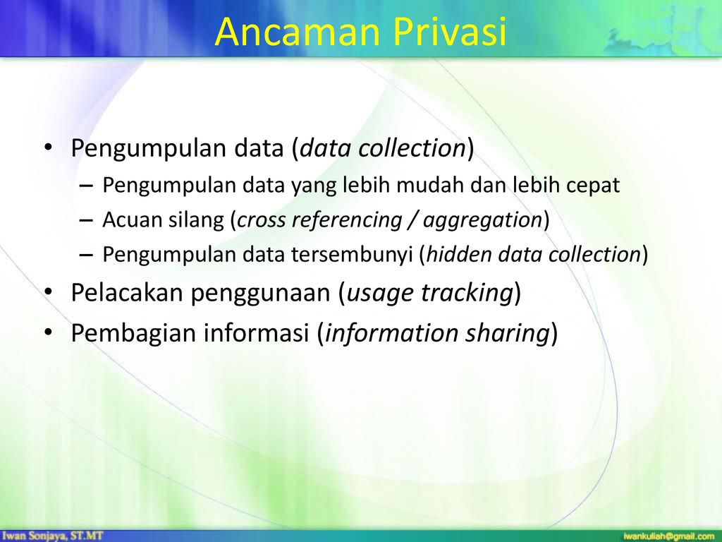 Privasi (Privacy) Kuliah Ppt Download