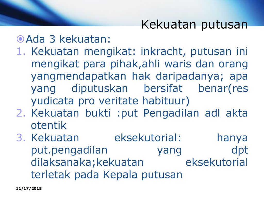 PUTUSAN M.Hamidi Masykur. - Ppt Download