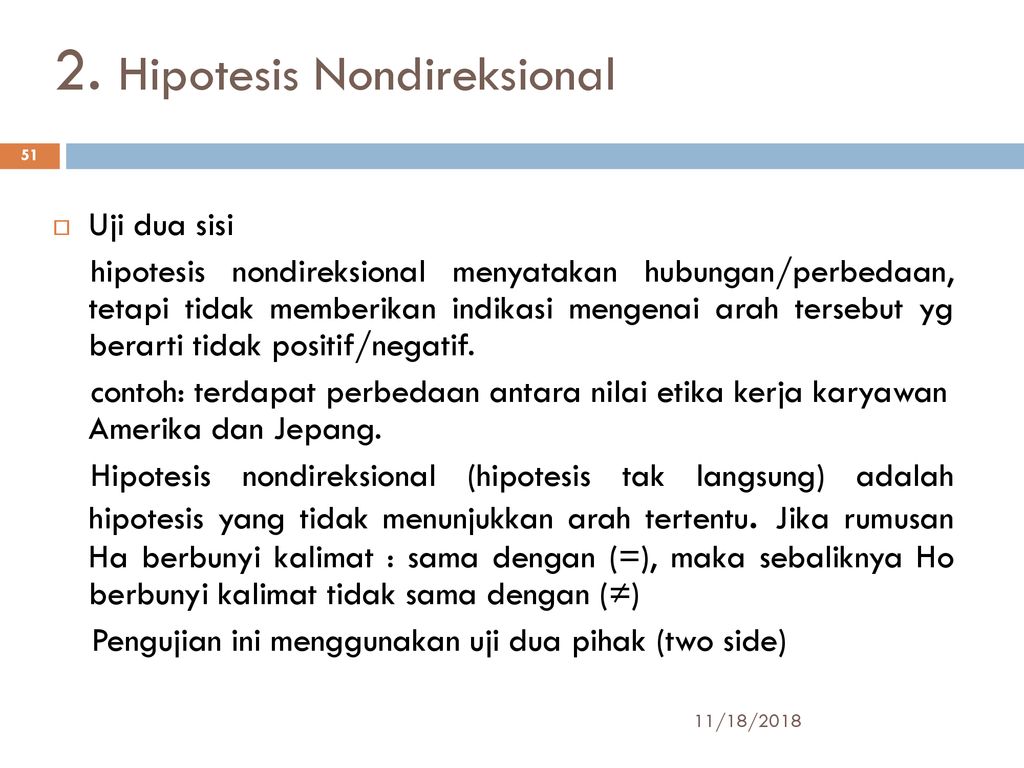 Contoh Hipotesis Positif Dan Negatif - Simak Gambar Berikut