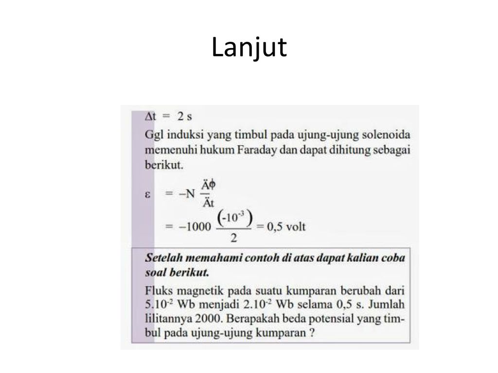 Induksi Elektromagnetik Ppt Download