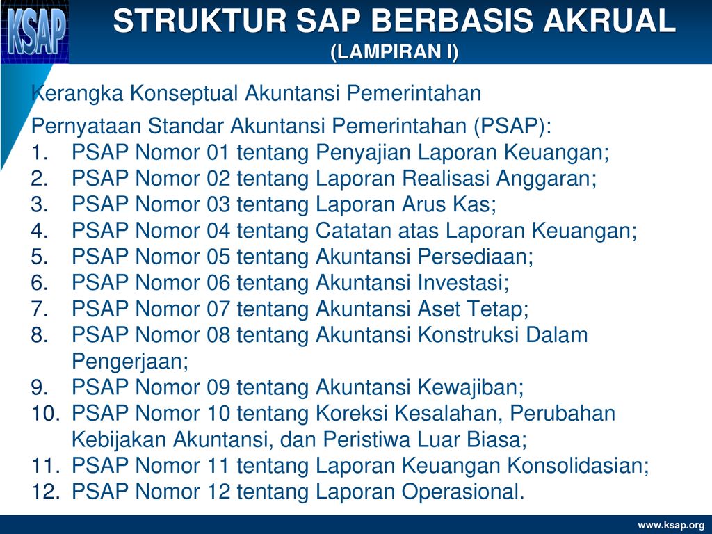 STANDAR AKUNTANSI PEMERINTAHAN BERBASIS AKRUAL - Ppt Download